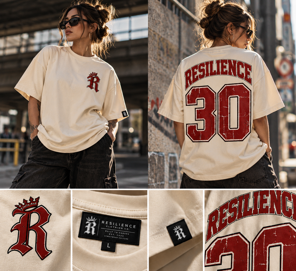 Resilience 30 Varsity Tee